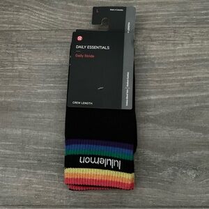 Lululemon Daily Stride Crew Length Socks